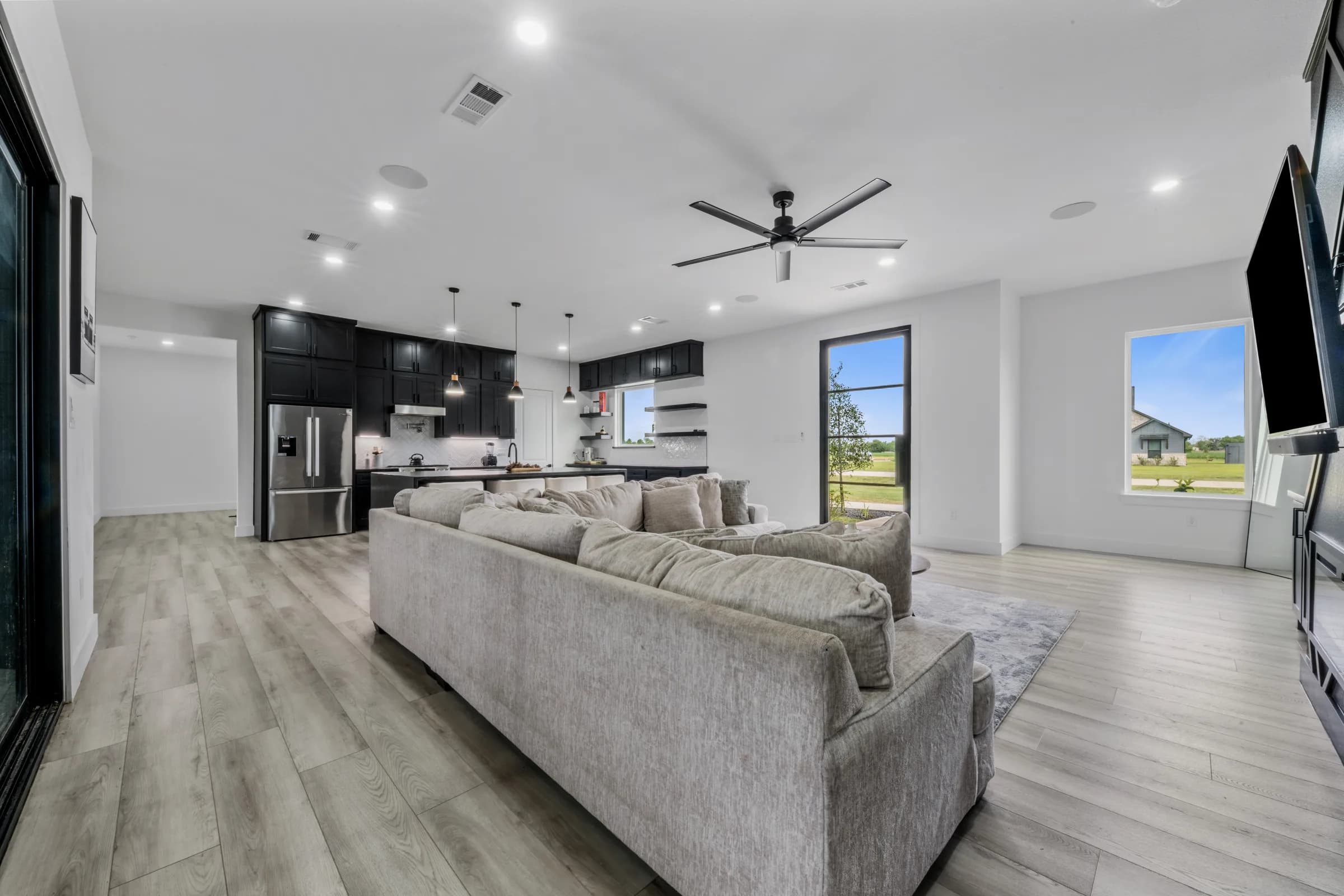 Open living area